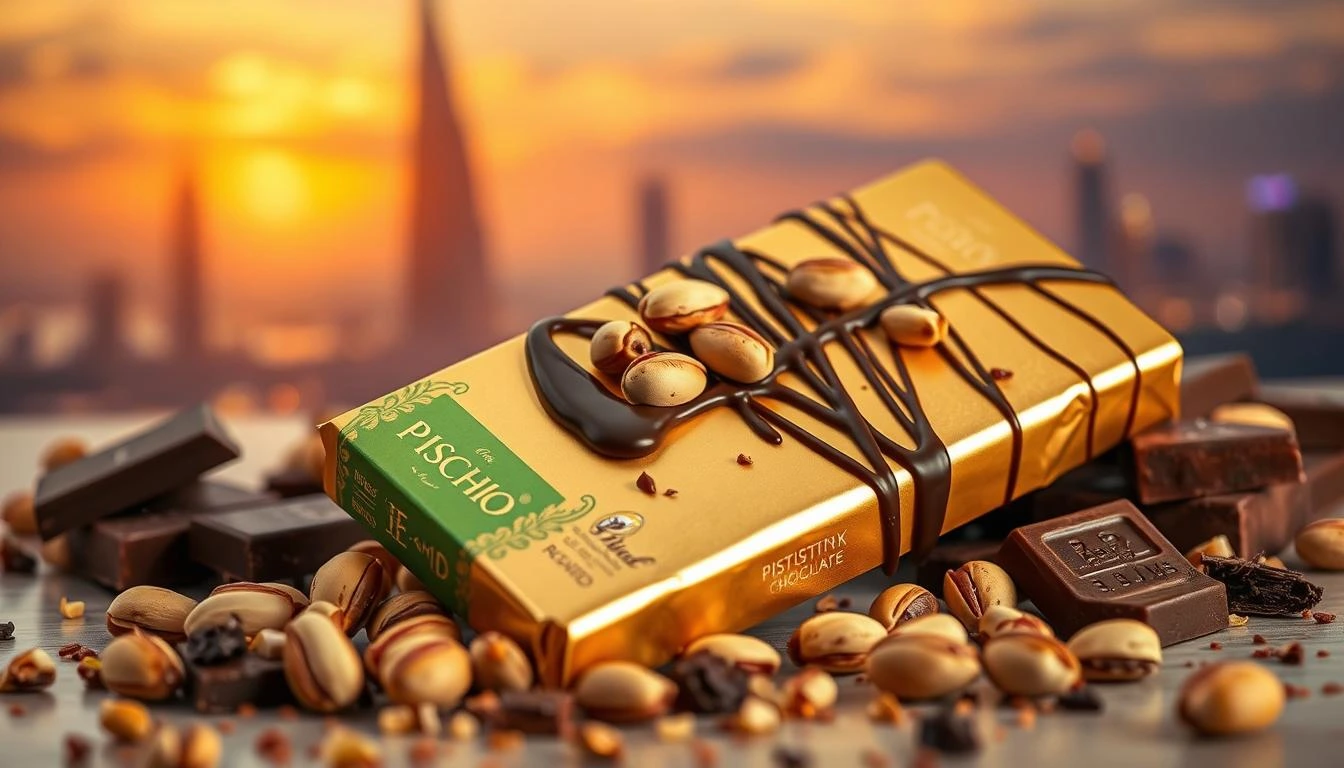 Dubai Pistachio Chocolate Bar Recipe