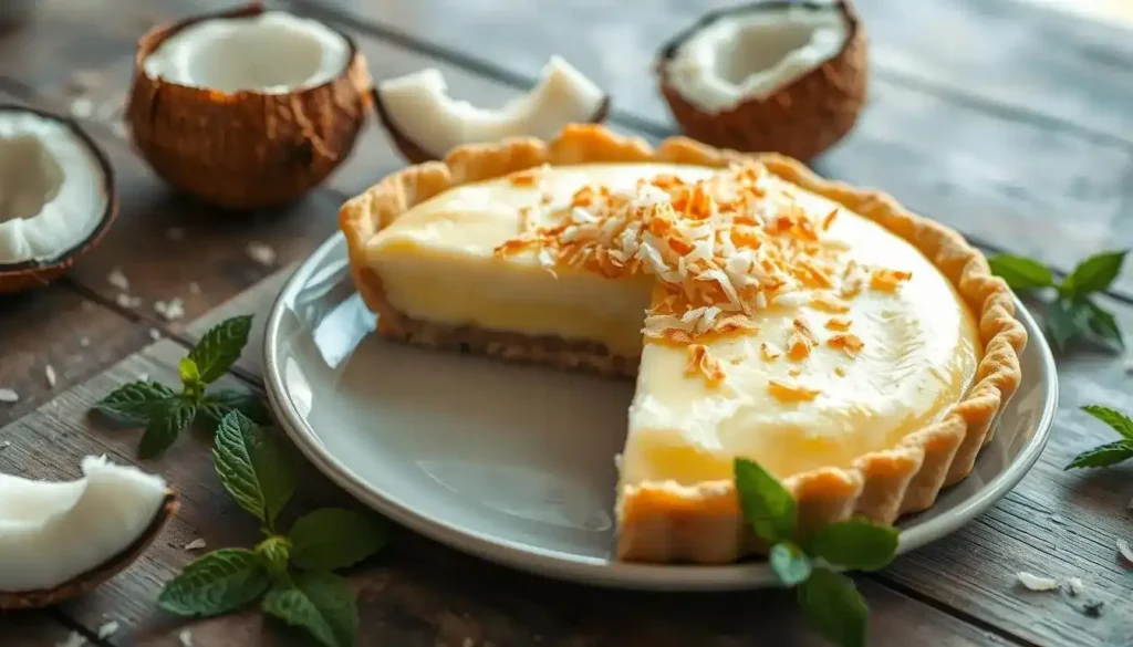 How to Make Coconut Custard Pie Recipe