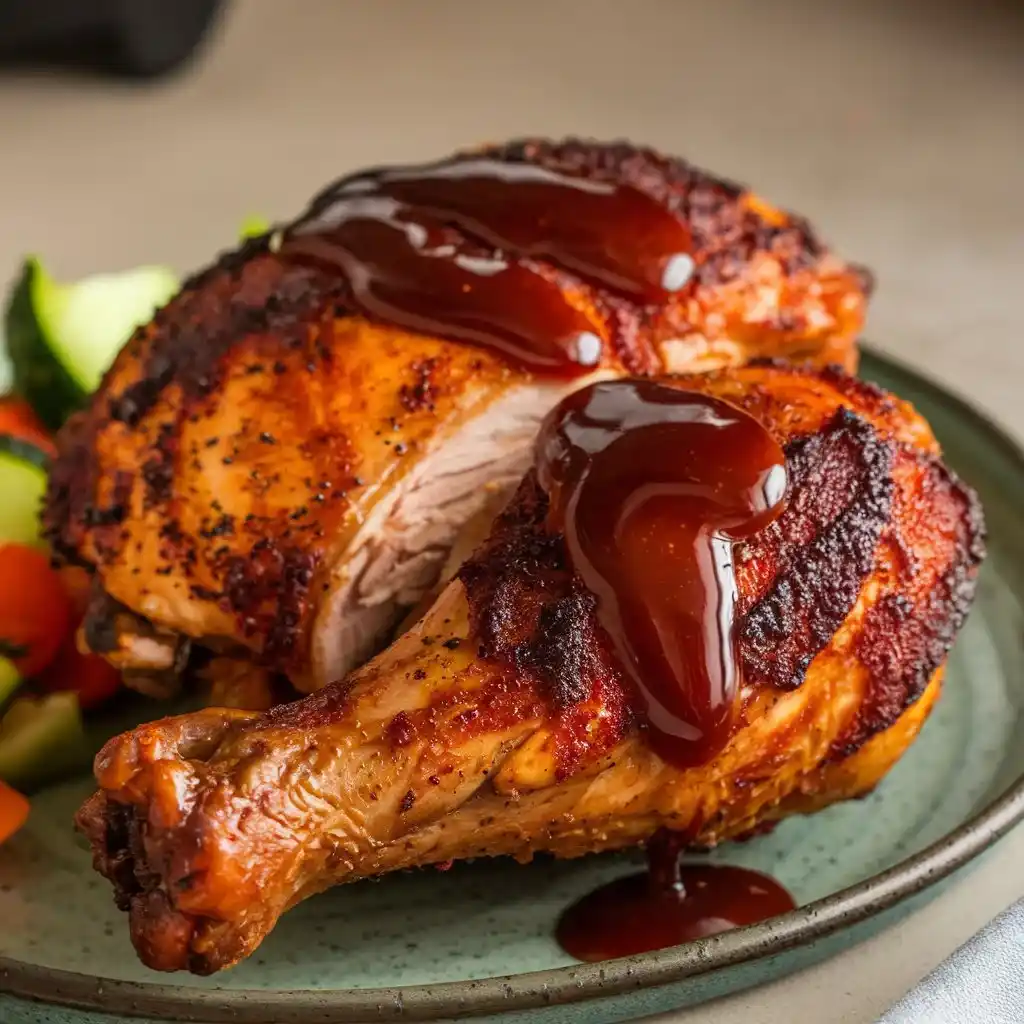 air fryer bbq chicken